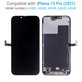 Ecran pentru iPhone 13 Pro, Sticlă tactilă cu ramă, Refurbished