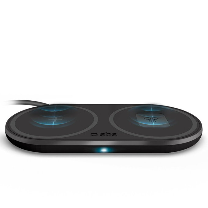 SBS - Duálna Încărcător Fără Fir, negru