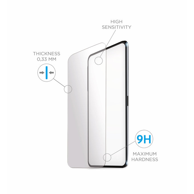 Fonex - Tvrdené sklo pentru iPhone 13/13 Pro, číra