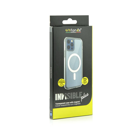 Fonex - Puzdro Invisible Plus pentru iPhone 13 Pro Max, transparentná