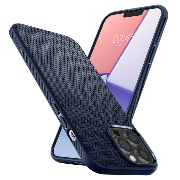 Spigen - Tok Liquid Air - iPhone 13 Pro Max, kék