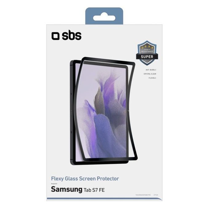 SBS - Geam Securizat pentru Samsung Galaxy Tab S7 FE, transparent
