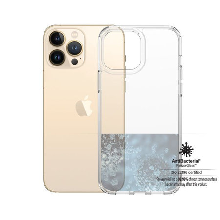 PanzerGlass - Caz HardCase AB pentru iPhone 13 Pro Max, transparent