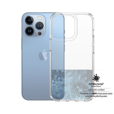 PanzerGlass - Caz HardCase AB pentru iPhone 13 Pro, transparent