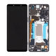Sony Xperia 5 III - Ecran LCD + Sticlă Tactilă + Ramă (Black) - A5033714A Genuine Service Pack