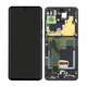 Samsung Galaxy S20 Ultra G988F - Ecran LCD + Sticlă Tactilă + Ramă (Cosmic Black) - GH82-26032A, GH82-26033A Genuine Service Pack
