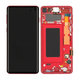 Samsung Galaxy S10 G973F - Ecran LCD + Sticlă Tactilă + Ramă (Red) - GH82-18850H Genuine Service Pack