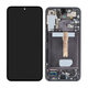 Samsung Galaxy S22 Plus S906B - Ecran LCD + Sticlă Tactilă + Ramă (Phantom Black) - GH82-27500A, GH82-27501A Genuine Service Pack