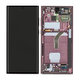 Samsung Galaxy S22 Ultra S908B - Ecran LCD + Sticlă Tactilă + Ramă (Burgundy) - GH82-27488B, GH82-27489B Genuine Service Pack