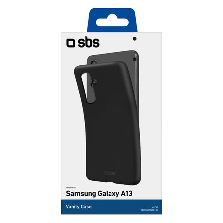 SBS - Caz Vanity pentru Samsung Galaxy A13 5G & A04s, negru
