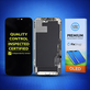 Ecran Hard OLED pentru iPhone 12, 12 Pro, Sticlă tactilă cu ramă, FixPremium