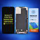 Ecran Hard OLED pentru iPhone 12 Pro Max, Sticlă tactilă cu ramă, FixPremium