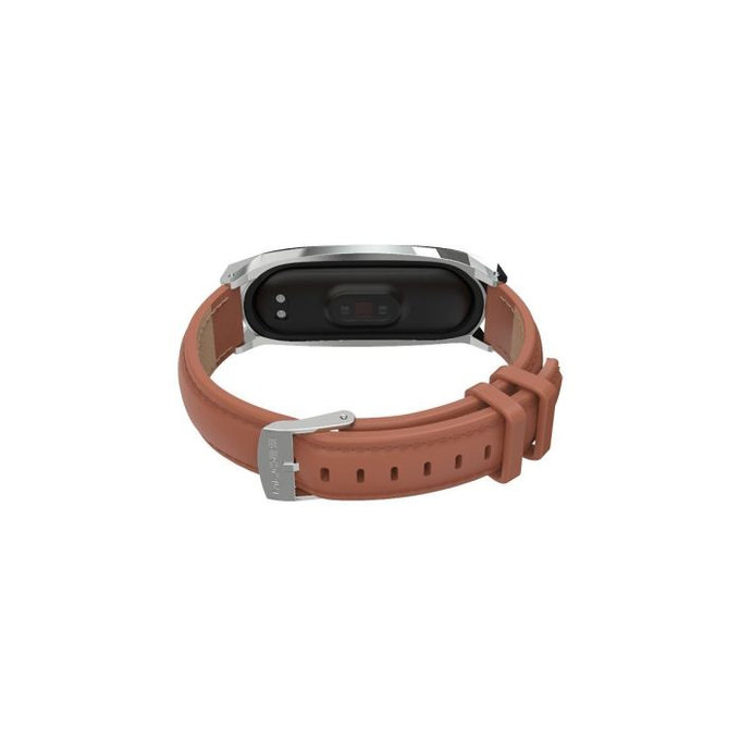 Tech-Protect - Curea Herms pentru Xiaomi Mi Band 5, 6, 6 NFC, brown