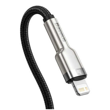 Baseus - Lightning / USB-C Cablu (2m), negru
