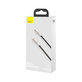 Baseus - Lightning / USB-C Cablu (2m), negru