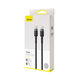 Baseus - USB-C / USB-C Cablu (2m), gri / negru