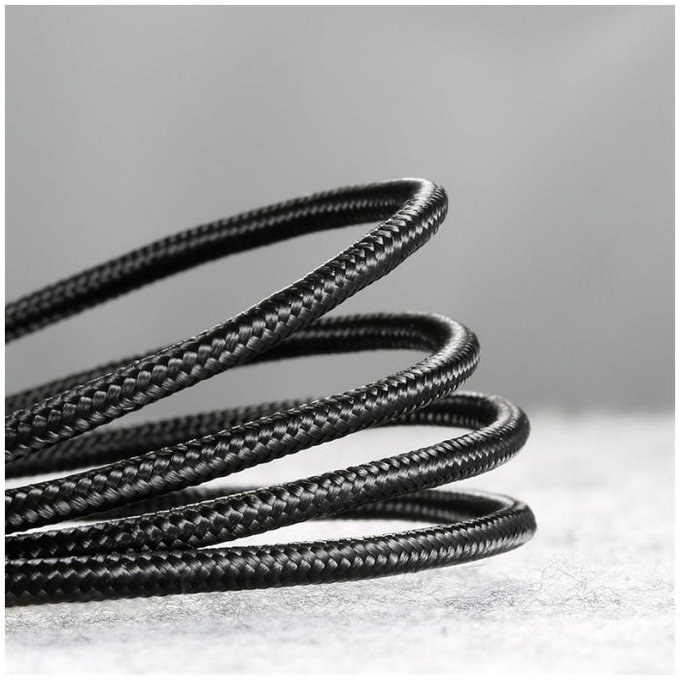 Baseus - USB-C / USB Cablu (0.5m), gri / negru