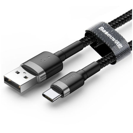 Baseus - USB-C / USB Cablu (2m), gri / negru
