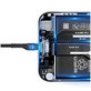 Baseus - USB-C / USB Cablu (1m), primăvară, negru