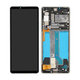 Sony Xperia 10 IV XQCC54 - Ecran LCD + Sticlă Tactilă + Ramă (White) - A5047174A Genuine Service Pack