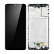 Samsung Galaxy A31 A315F - Ecran LCD + Sticlă Tactilă + Ramă (Prism Crush Black) TFT