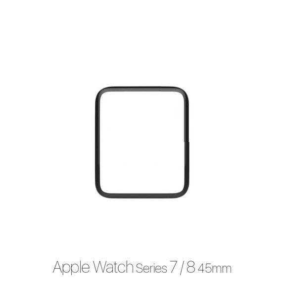 FixPremium Watch Protector - Plexiglas pentru Apple Watch 7, 8 & 9 (45mm)