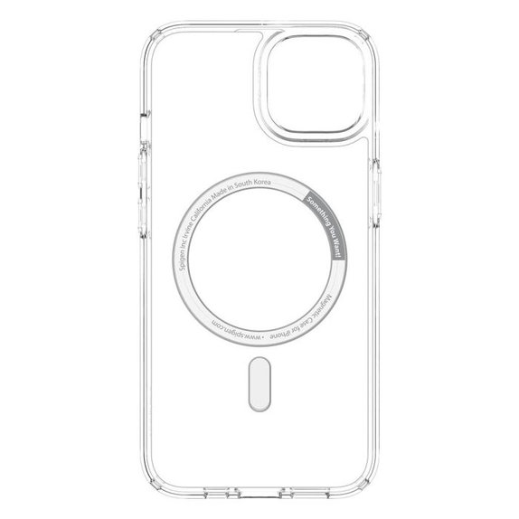 Spigen - Tok Ultra Hybrid á MagSafe-el - iPhone 13, fehér