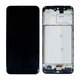 Samsung Galaxy M21 M215F - Ecran LCD + Sticlă Tactilă + Ramă (Black) OLED