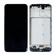 Samsung Galaxy M21 M215F - Ecran LCD + Sticlă Tactilă + Ramă (Black) OLED