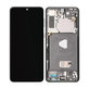 Samsung Galaxy S21 Plus G996B - Ecran LCD + Sticlă Tactilă + Ramă (Phantom Black) TFT