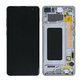 Samsung Galaxy S10 Plus G975F - Ecran LCD + Sticlă Tactilă + Ramă (Prism Black) OLED
