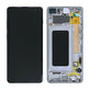 Samsung Galaxy S10 Plus G975F - Ecran LCD + Sticlă Tactilă + Ramă (Prism Black) TFT