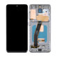 Samsung Galaxy S20 G980F - Ecran LCD + Sticlă Tactilă + Ramă (Cosmic Grey) OLED