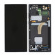 Samsung Galaxy S22 Ultra S908B - Ecran LCD + Sticlă Tactilă + Ramă (Phantom Black) OLED