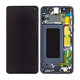 Samsung Galaxy S10e G970F - Ecran LCD + Sticlă Tactilă + Ramă (Prism Black) OLED