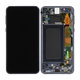 Samsung Galaxy S10e G970F - Ecran LCD + Sticlă Tactilă + Ramă (Prism Black) TFT