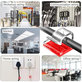 FixPremium - Organizator de cabluri - Clips - Set de 5, transparent