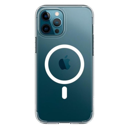 Spigen - Tok Ultra Hybrid á MagSafe-el - iPhone 12 Pro Max, fehér