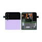 Samsung Galaxy Z Flip 4 F721B - Ecran LCD + Sticlă tactilă + Ramă (Extern) (Bora Purple) - GH97-27947B Genuine Service Pack