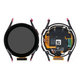 Samsung Galaxy Watch 5 40mm R900 - Ecran LCD + Sticlă tactilă + Ramă (Graphite) - GH82-30040A Genuine Service Pack