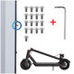Xiaomi Mi Electric Scooter 1S, 2 M365, Essential, Pro, Pro 2 - Șuruburi Inferioareho Carcasău Baterii - Fir M3 (17buc)