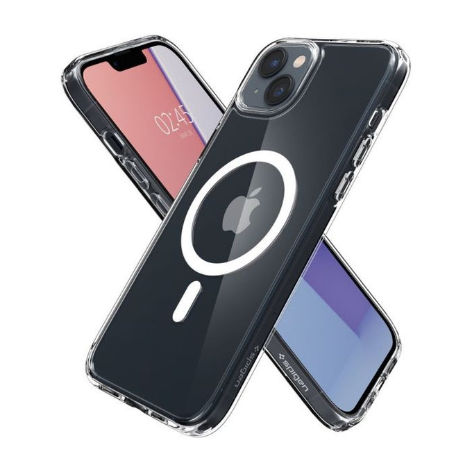 Spigen - Tok Ultra Hybrid á MagSafe-el - iPhone 14 Plus, fehér