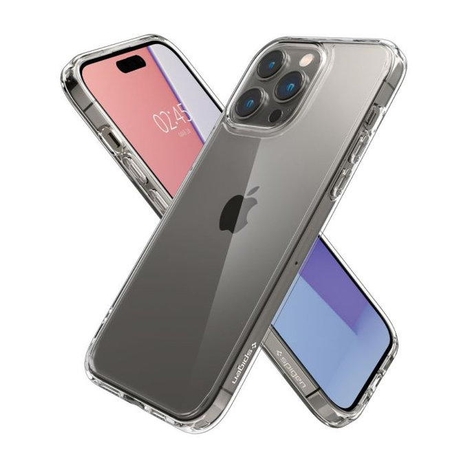 Spigen - Tok Ultra Hybrid - iPhone 14 Pro, átlátszó