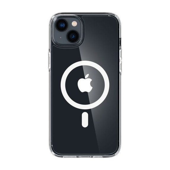 Spigen - Tok Ultra Hybrid á MagSafe-el - iPhone 14, fehér
