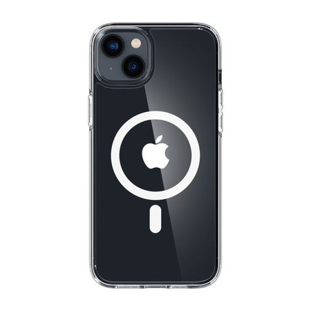 Spigen - Tok Ultra Hybrid á MagSafe-el - iPhone 14, fehér