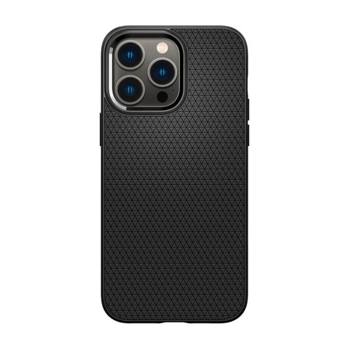 Spigen - Tok Liquid Air - iPhone 14 Pro Max, fekete
