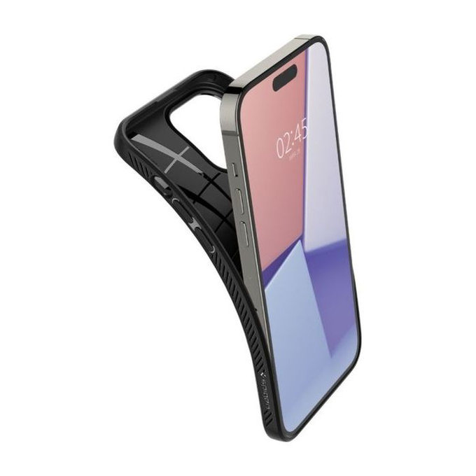 Spigen - Tok Liquid Air - iPhone 14 Pro Max, fekete