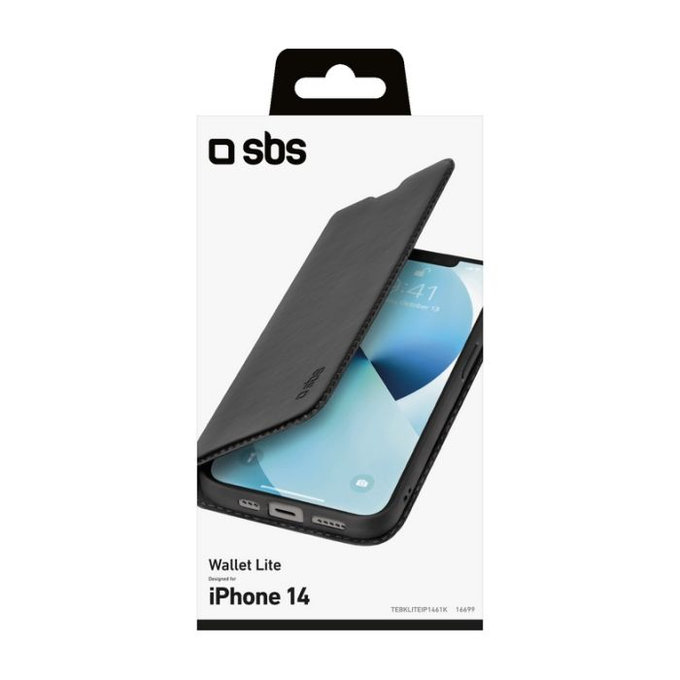 SBS - Caz Instinct pentru iPhone 14 Pro, albastru