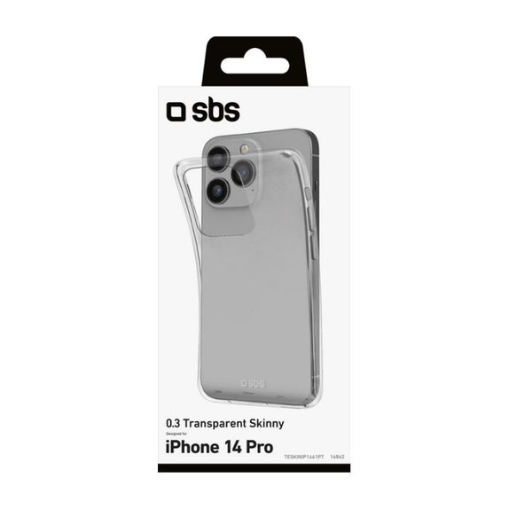 SBS - Caz Smooth Mag cu MagSafe pentru iPhone 14, negru