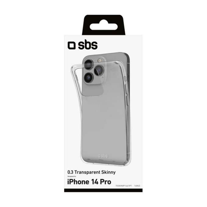 SBS - Caz Smooth Mag cu MagSafe pentru iPhone 14, negru